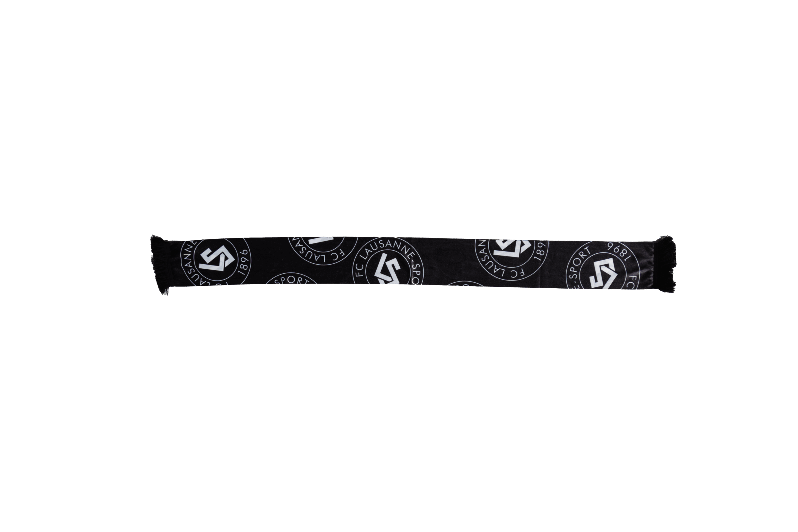 Echarpe "LS" noir