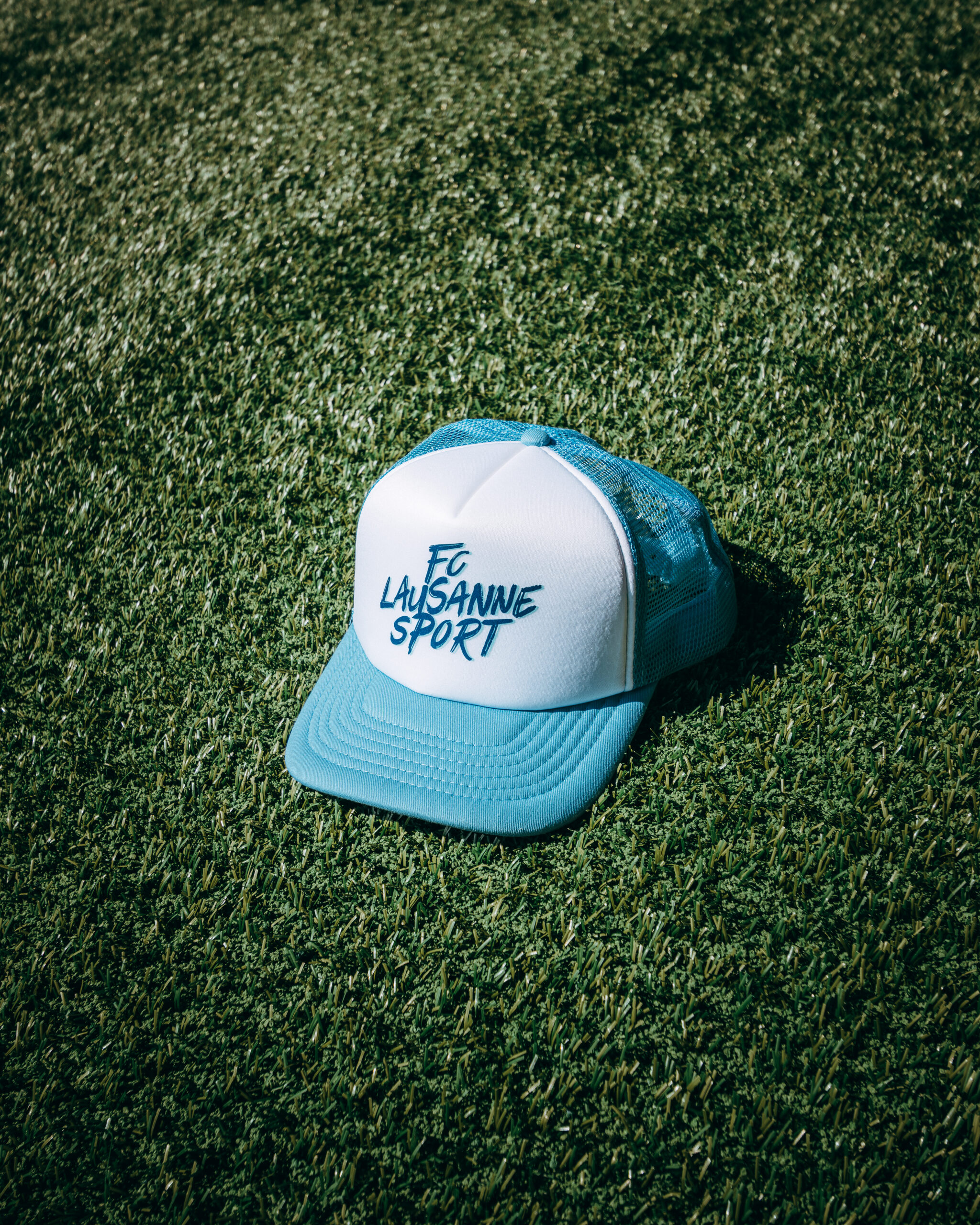 Casquette blanche et bleue claire ENFANT