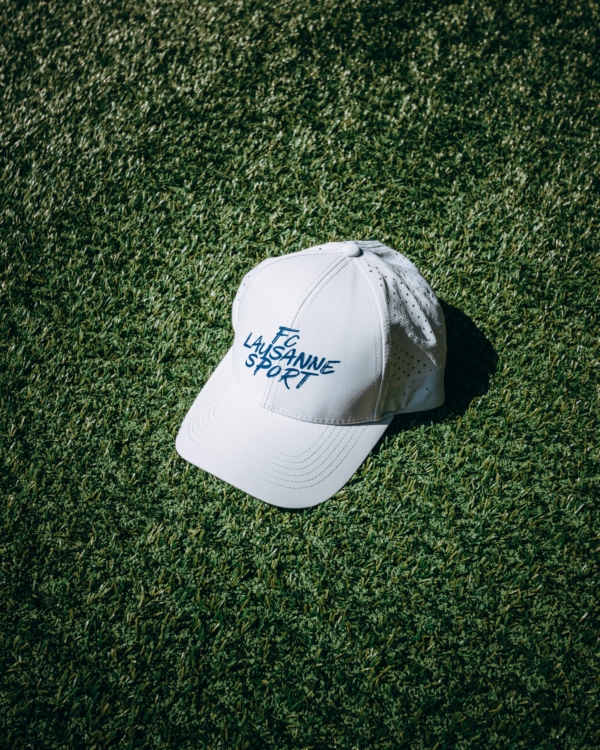 Casquette blanche filet