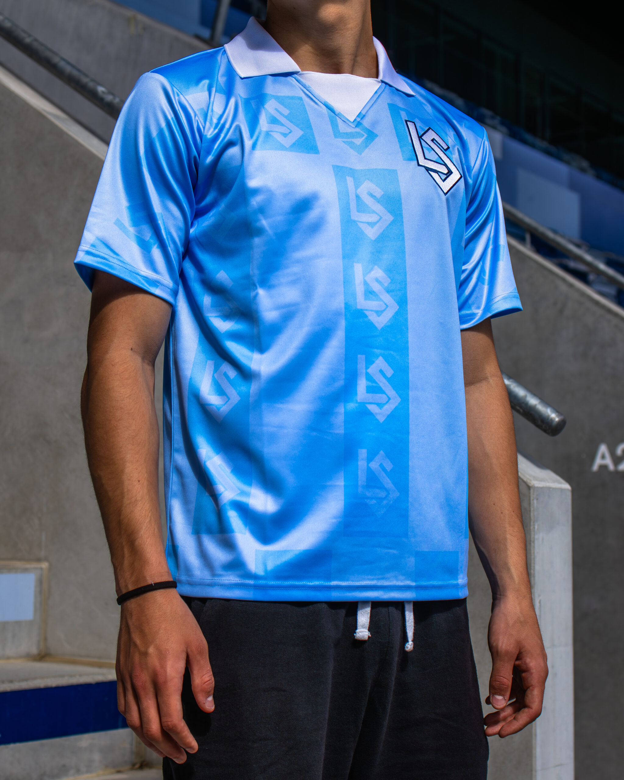 Maillot bleu clair