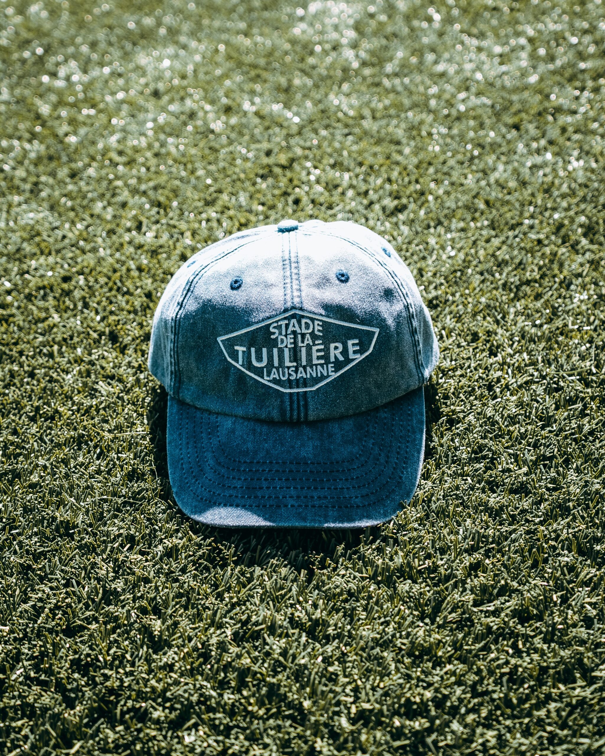 Casquette jeans "Stade de la Tuilière"