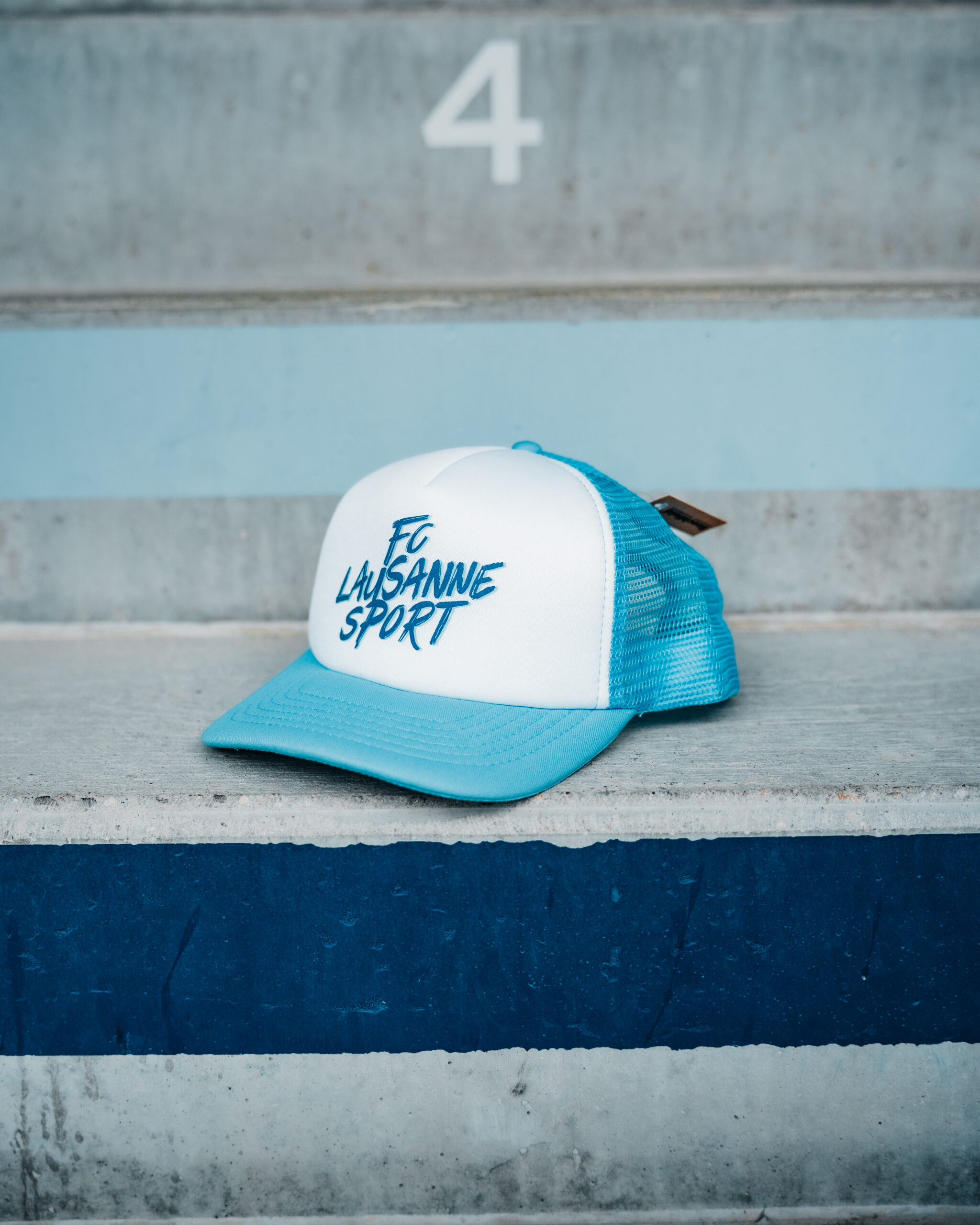 Casquette blanche et bleue claire ENFANT
