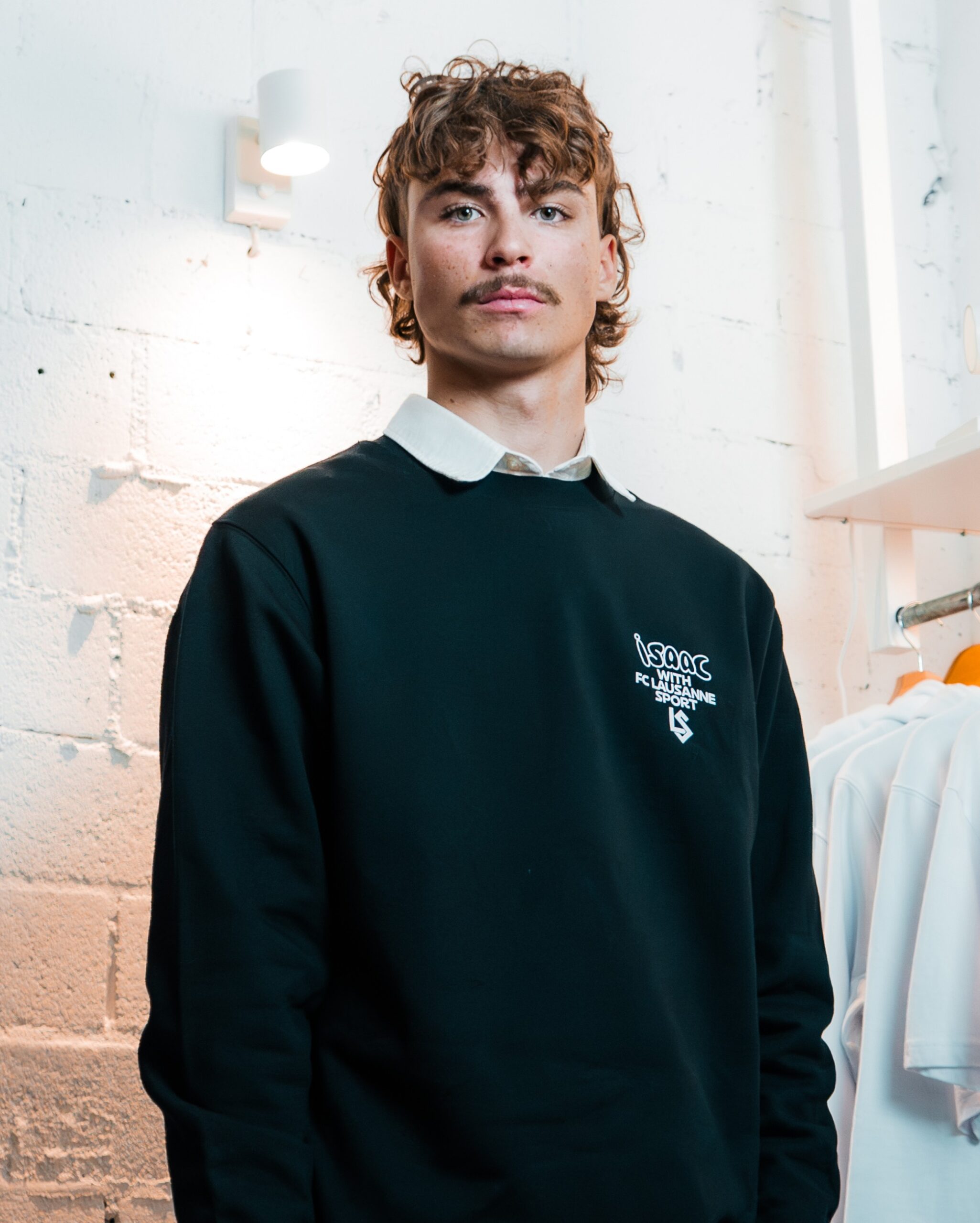 Sweat noir LS x ISAAC-ISAAC - Image 2